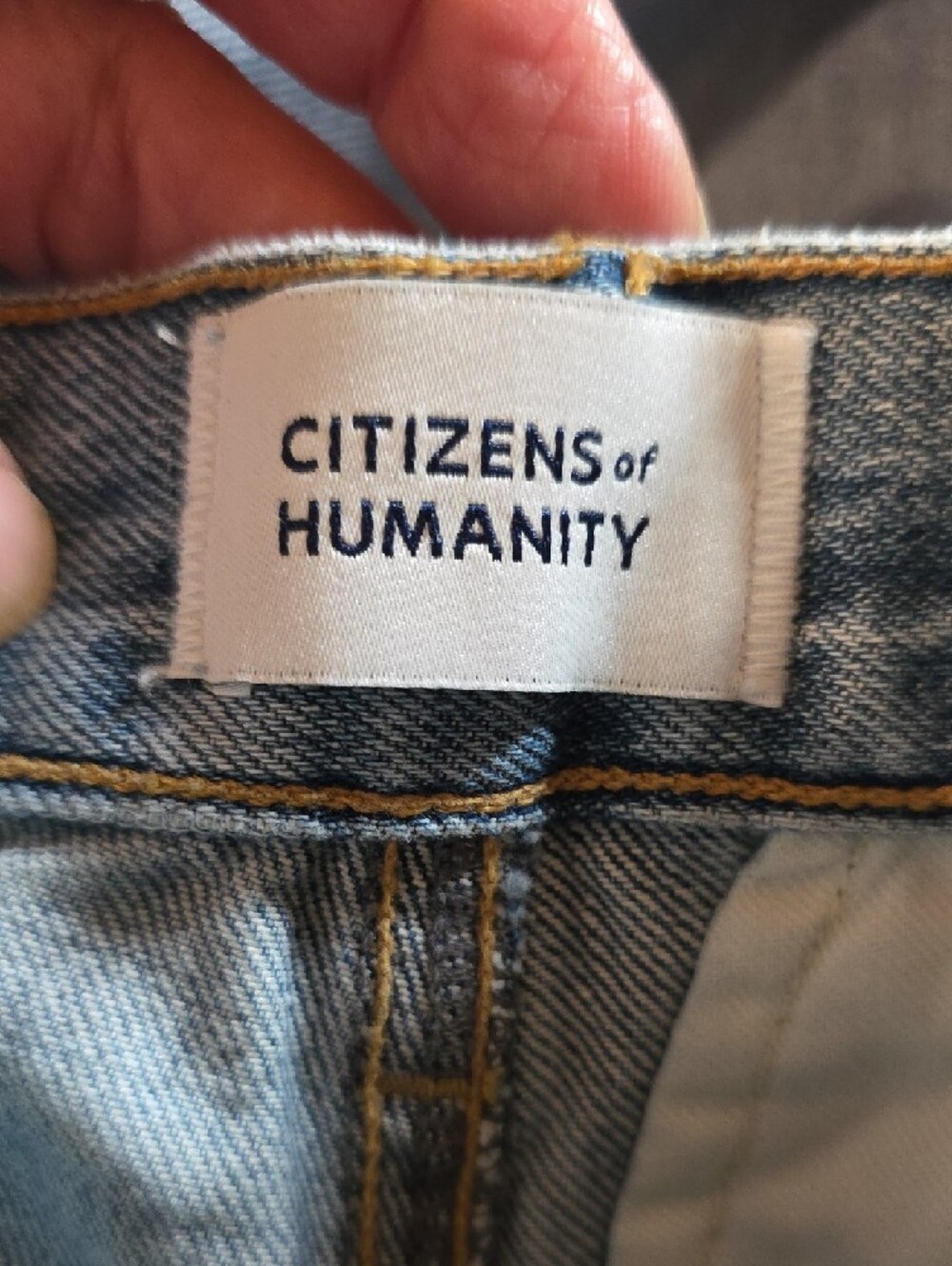 RARE NEW $358 CITIZENS OF HUMANITY FLIGHT HIGH RISE BARREL JEANS IN ZENITH SZ 27 - Picture 8 of 10